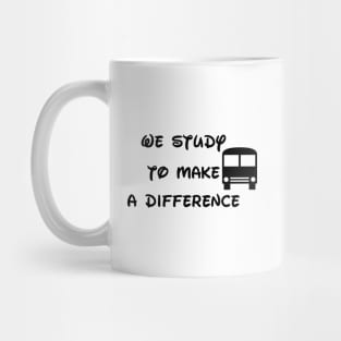 We study to make a difference Mug